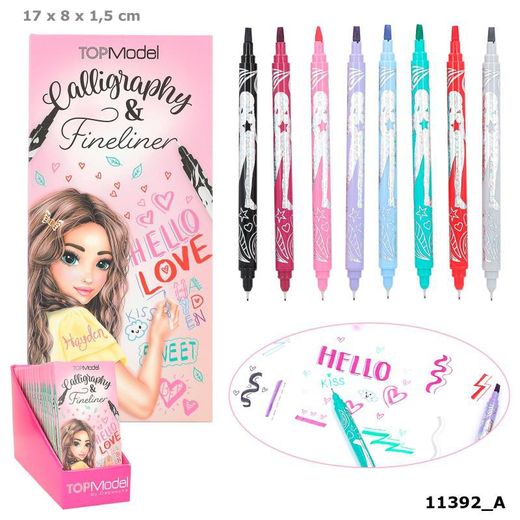 Spitzenmodell - Kalligrafie und Marker-Set