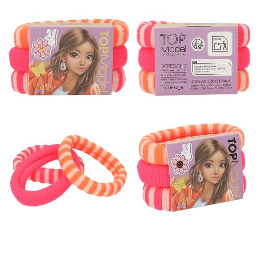 Top Model - Set De Gomas Para El Pelo - SURTIDAS