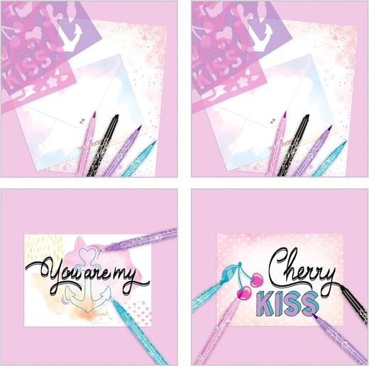 Top Model - Set di lettere e lettering Dee