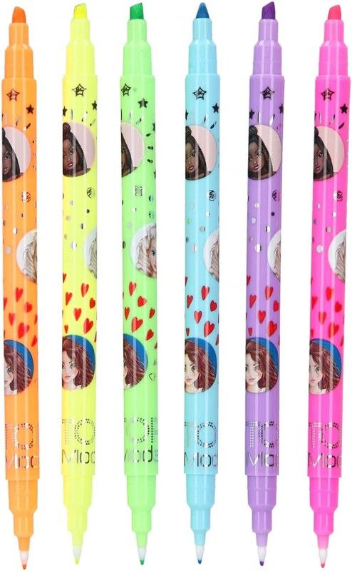 Топ-модель - Neon Duo Set Fine Tip Marker