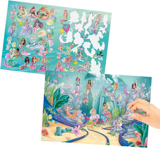 Top Model - Stickerworld Pegatinas Metálicas Mermaid
