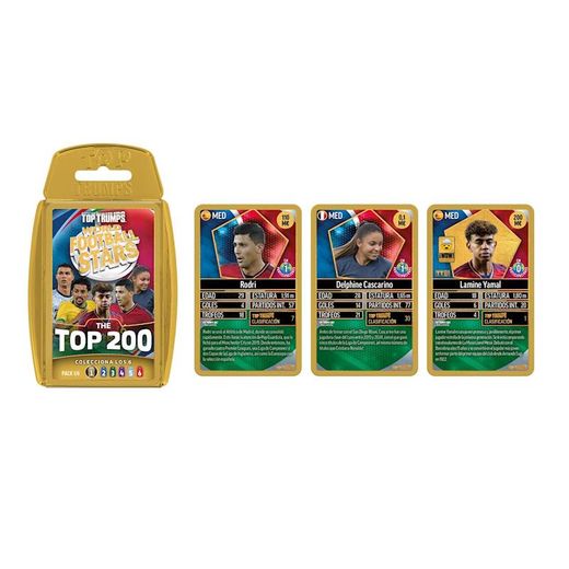 Top Trumps – Weltfußballstars – Das Top-200-Starterset – Bizak