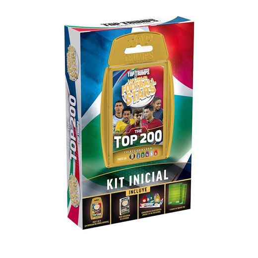 Top Trumps – Weltfußballstars – Das Top-200-Starterset – Bizak