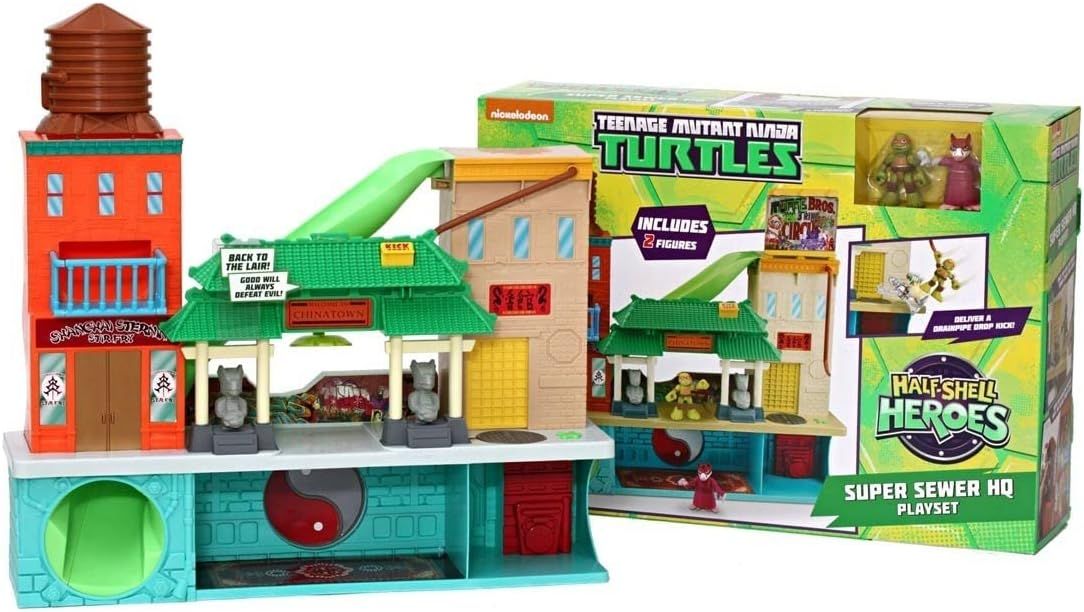 Tortugas Ninja - Playset Cuartel Secreto
