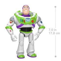 Toy Story – Buzz Lightyear, bewegliche Figur, 17 cm – Mattel