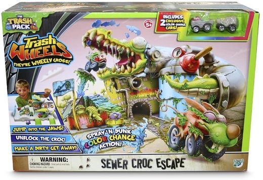 Trash Wheels – Playset Alcantarilla Cocodrilo