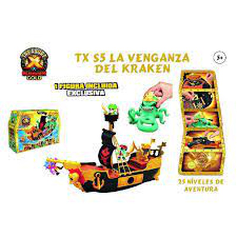 Treasure X - La Venganza del Kraken, Serie 5 — Juguetesland