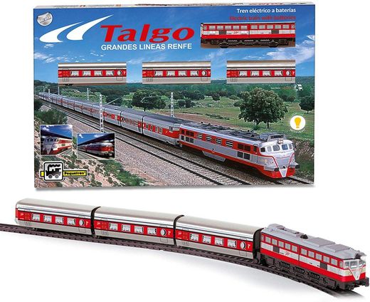 Tren articulado con luz – Pequetren