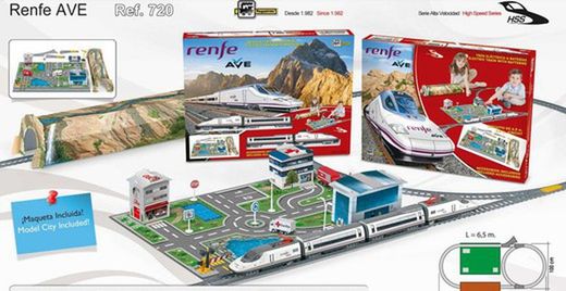 Tren Ave (Renfe) con Circuito de 6.5 m