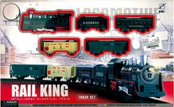 Tren de Vapor con Luz y Sonido - Circuito, Vías de 103,5 Cm