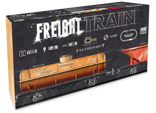 Tren Eléctrico Renfe Mercancías con Luz + Puente y Encarrilador