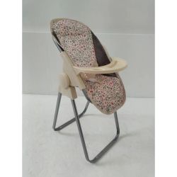 Trona para Muñecas Estampada Beige