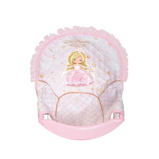 Chaise haute pliante rose - DeCuevas