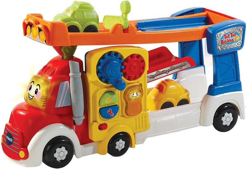TutTut Race Cars Interactive Car Carrier Truck — Juguetesland