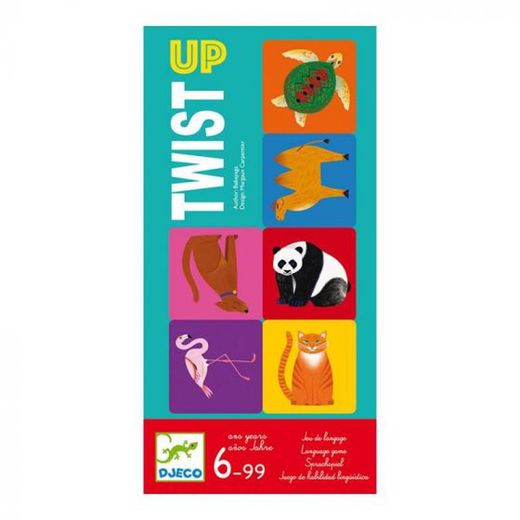 Twist Up juego de habilidad lingüística en equipo