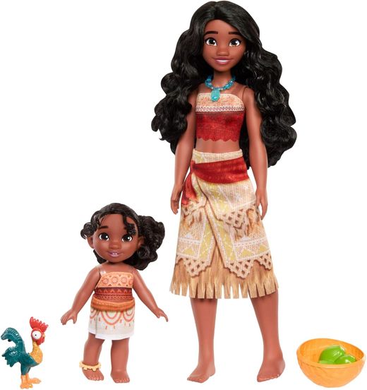 Moana 2 - Coffret de 2 poupées sœurs