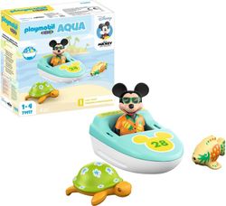 Passeio de barco com Mickey - Playmobil 1.2.3 Aqua Disney