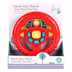 Volante Rojo para Bebé con Luces y Sonidos