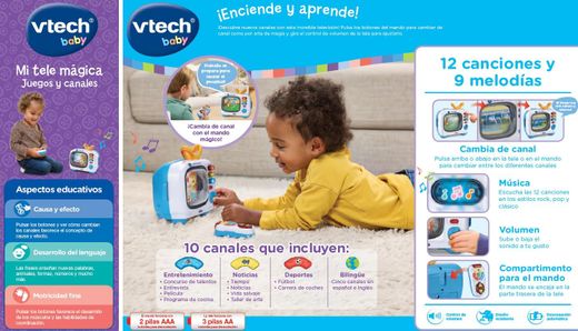 Vtech Baby - I miei giochi e canali TV magici