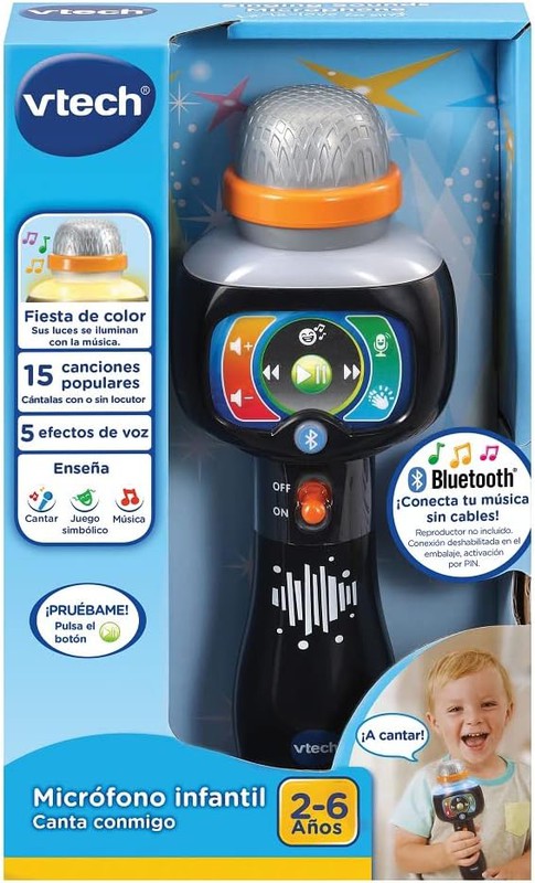 Lecteur de musique Bluetooth sans fil Pour enfants Karaoké Machine