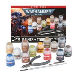 Warhammer 40.000 - Paints + Tools ENG/SPA/PORT/LATV/R OM