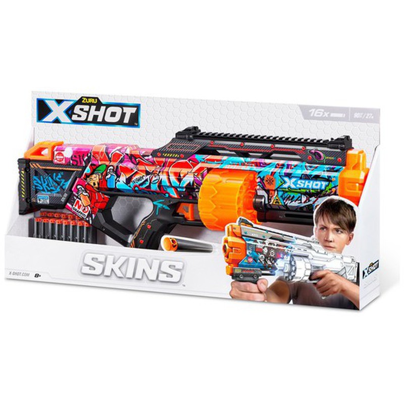 X-Shot-Skins-Last Stand 16 Darts — Juguetesland