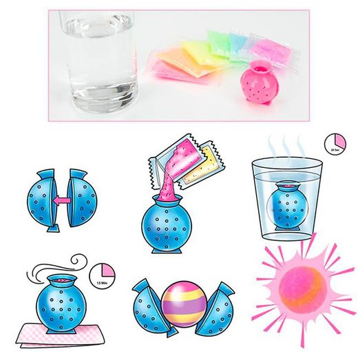 Ylvi DIY - Farbiger Ball - SORTIERT