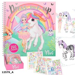 Ylvi Dress Me Up - Quaderno con adesivi
