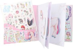 Ylvi - Dress Me Up - Quaderno con adesivi