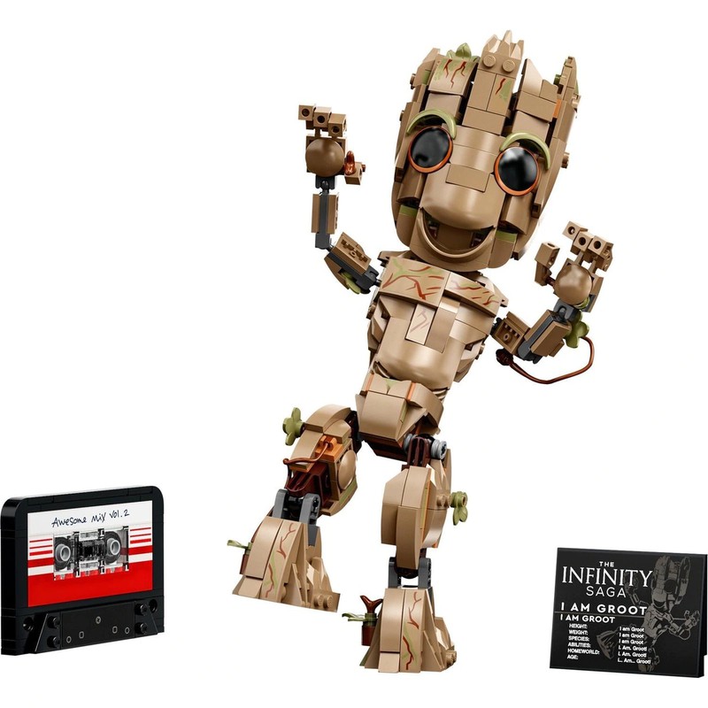 Je suis Groot Dancing Groot Peluche - Marvel — Juguetesland